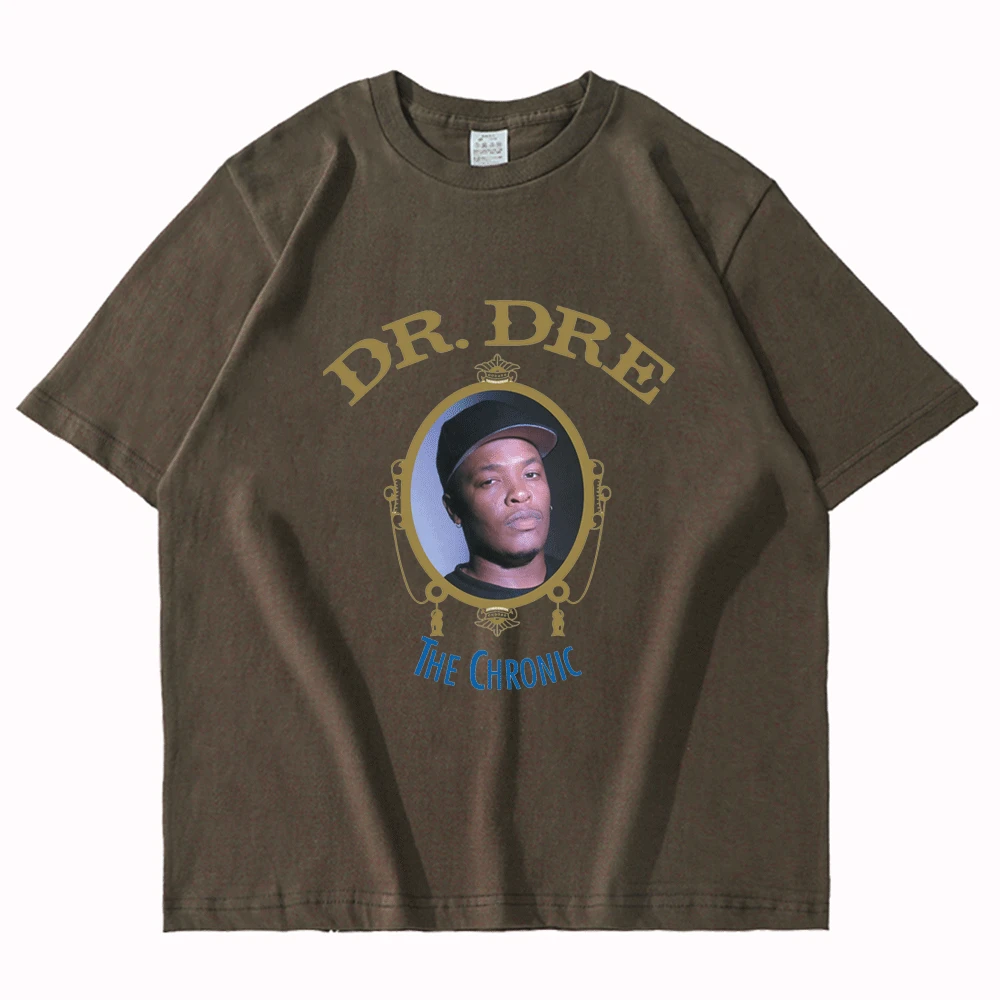 2022 Hot Sale Clothes Popular Dr Dre The Chronic T Shirt Cosplay Wear Streetwear Short Sleeve Tees Cotton Hip-pop T-shirt Men