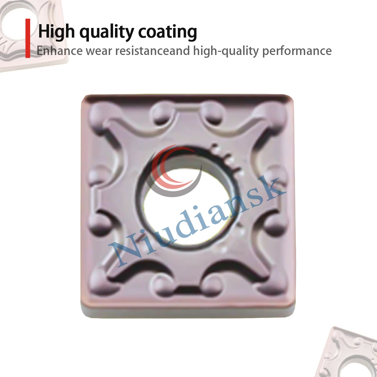 SNMG120404 SNMG120408 MA MS HA HS LF6018 Tornio CNC Quadrato Cerchio esterno Utensile per tornitura Lama da taglio per la lavorazione dell'acciaio inossidabile