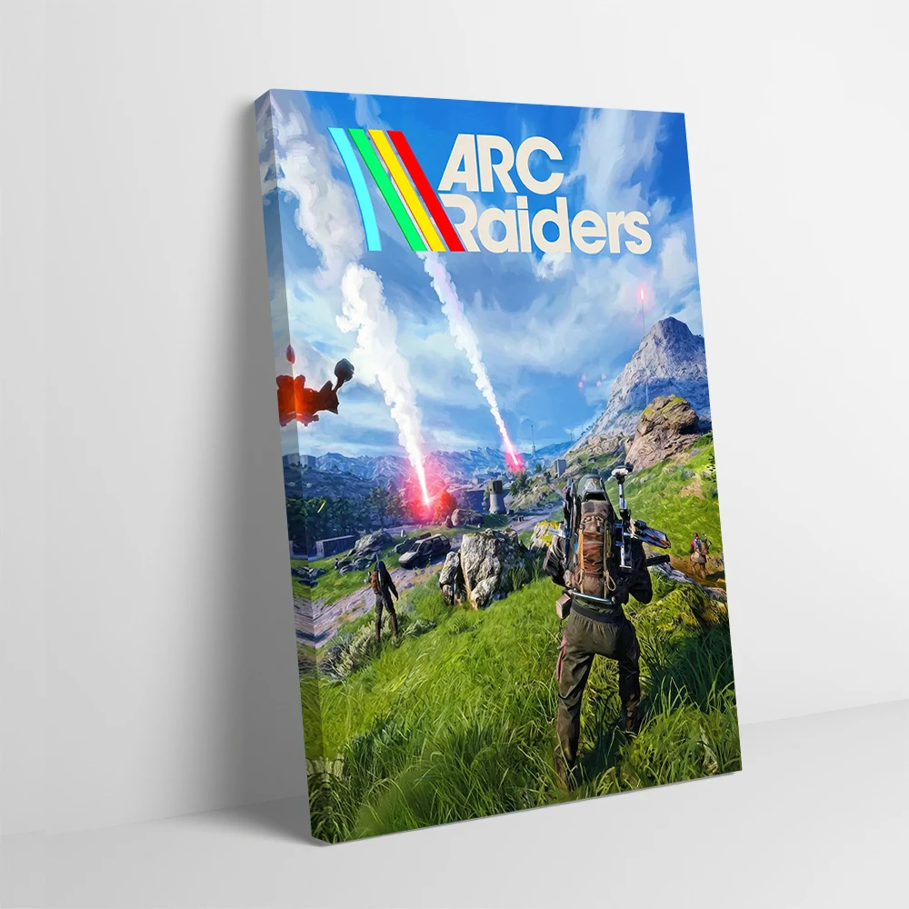Arc Raiders Game Art Poster Customizable Printed Canvas Painting for Pictures Wall Art Interior Accessories Gamer Decoration
