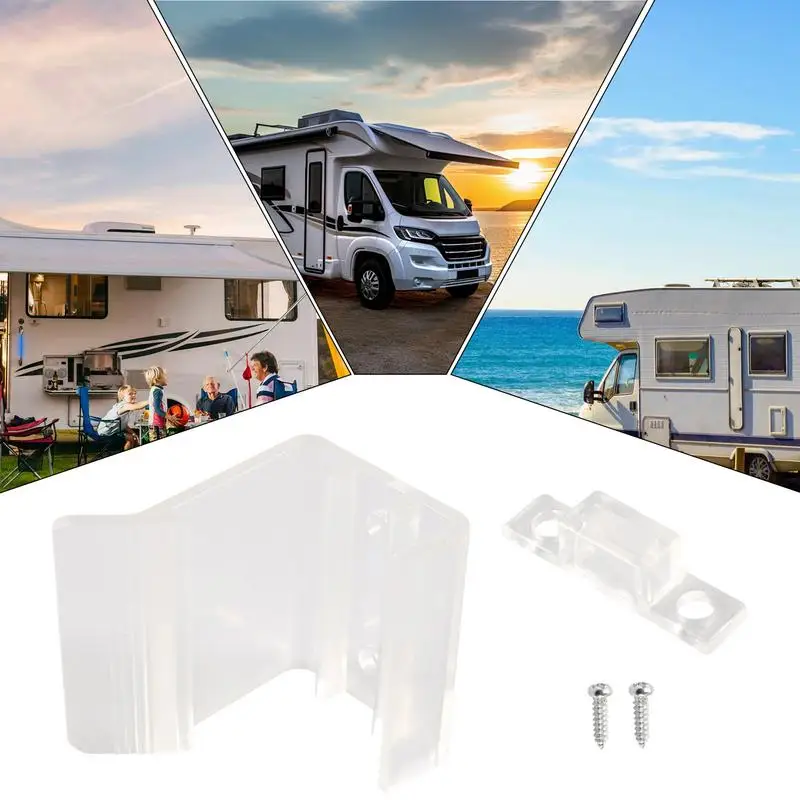 Trava de porta com espelho deslizante, trava de porta com parafuso, hardware interno de segurança, absorção de choque, prático