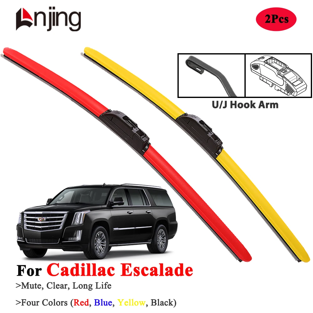 

LNJING Colorful Wiper Blades For Cadillac Escalade 1998-Now