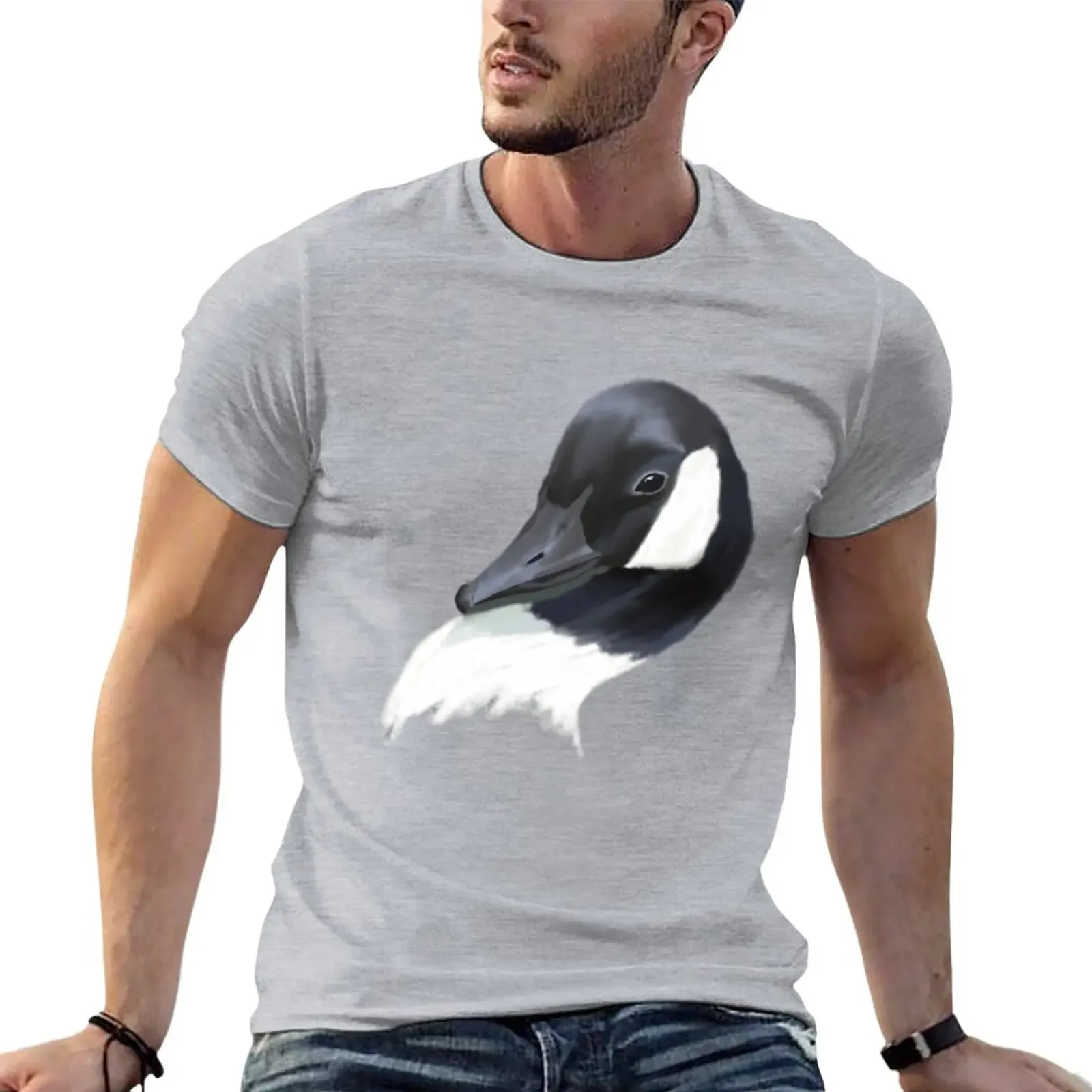 

New canadian goose T-Shirt vintage aesthetic clothes anime t shirts heavyweights Men's t-shirts