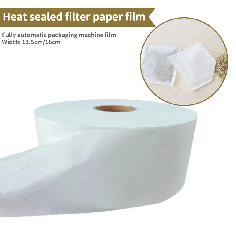 

Hot sealed food filter paper roll film, grade tea and coffee filter bag, packaging machine roll film, customized packaging film