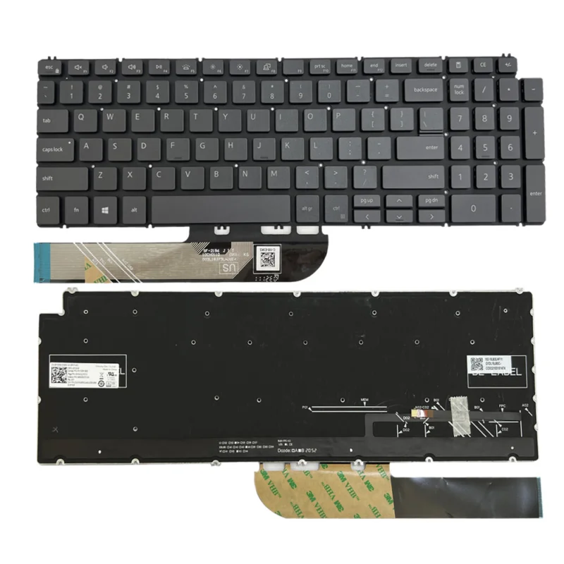 

Laptop keyboard for dell inspiron 15 5584 5590 5593 5594 5598 us backlit black