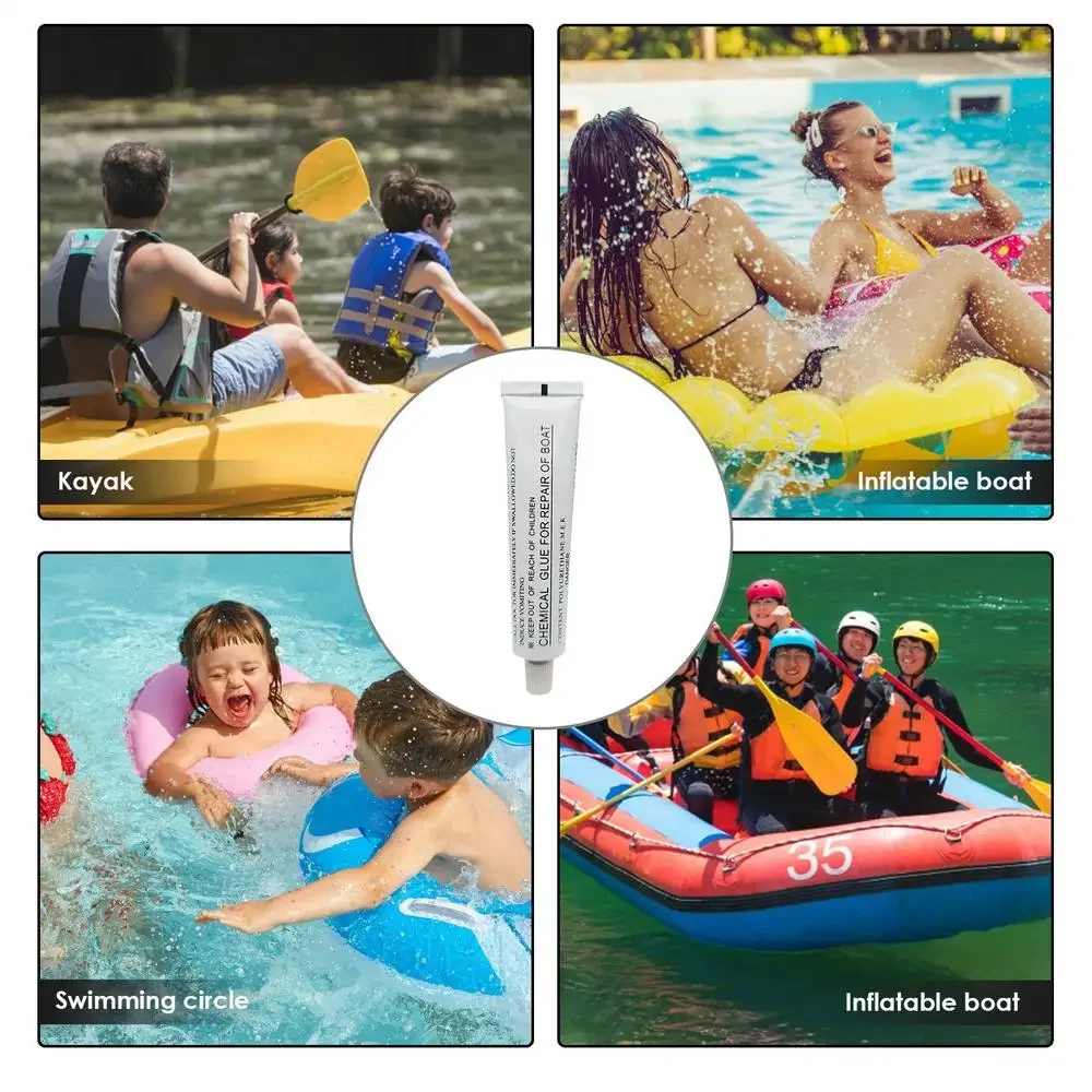 30 مللي بولي كلوريد الفينيل قارب قابل للنفخ إصلاح قوي الغراء ثقب رقعة إصلاح الغراء طقم تصليح كاياك بقع الغراء حمام سباحة اكسسوارات #2