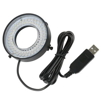 Microscope LED microscope circle light industrial microscope camera ring light illuminator lamp durable
