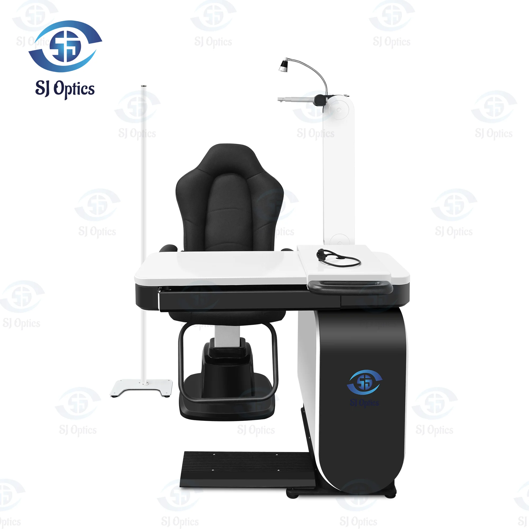 Optics Ophthalmic Unit Den-tal Chair Turned Table Optical Instruments Combined Table With Chair CS-700B Optometry Equipment
