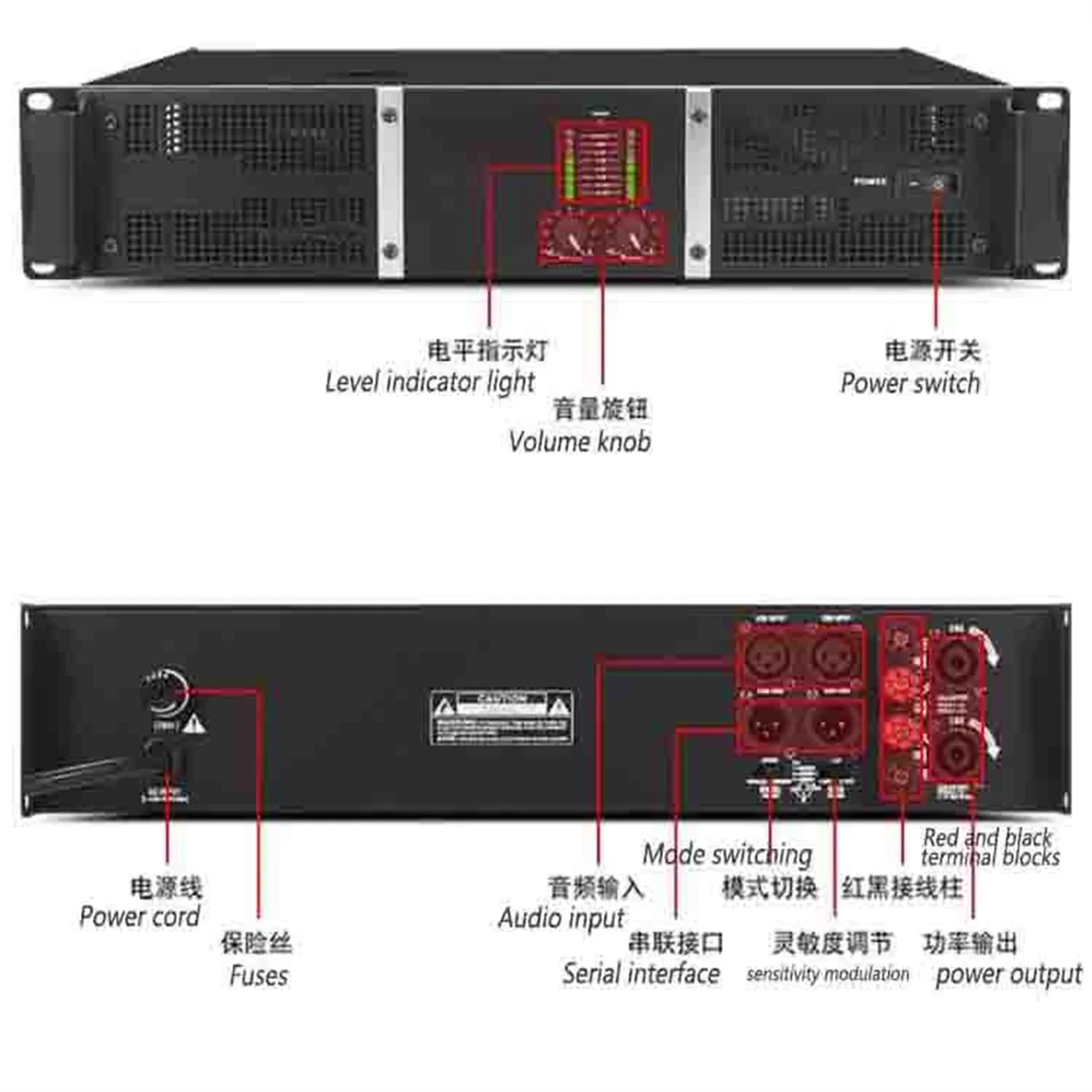 デュアルチャンネルGAP-MX2400プロフェッショナルパワーアンプ,ステージパフォーマンス,ktv,家庭,カラオケ,会議室,屋外