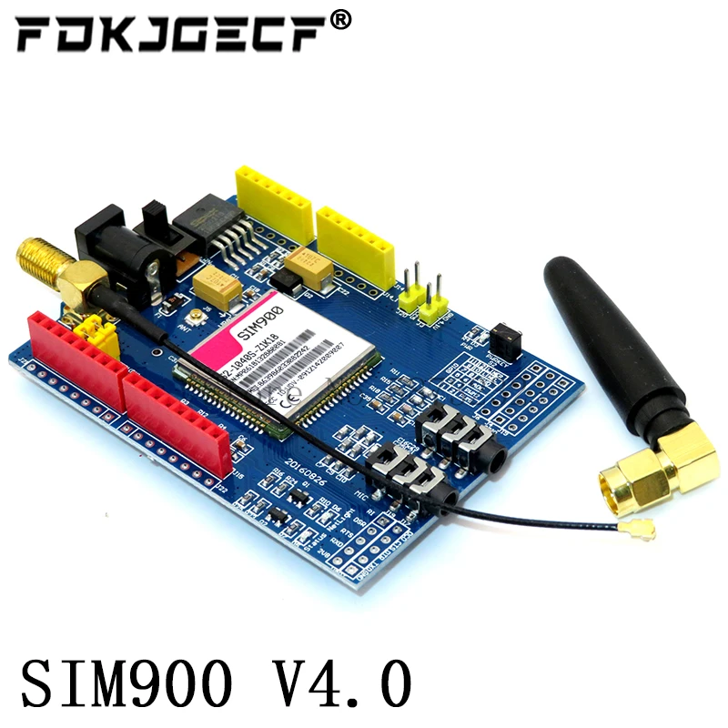 SIM900A SIM900 MINI V4.0 bezprzewodowa transmisja danych moduł transmitujący GSM GPRS zestaw z anteną dla arduino