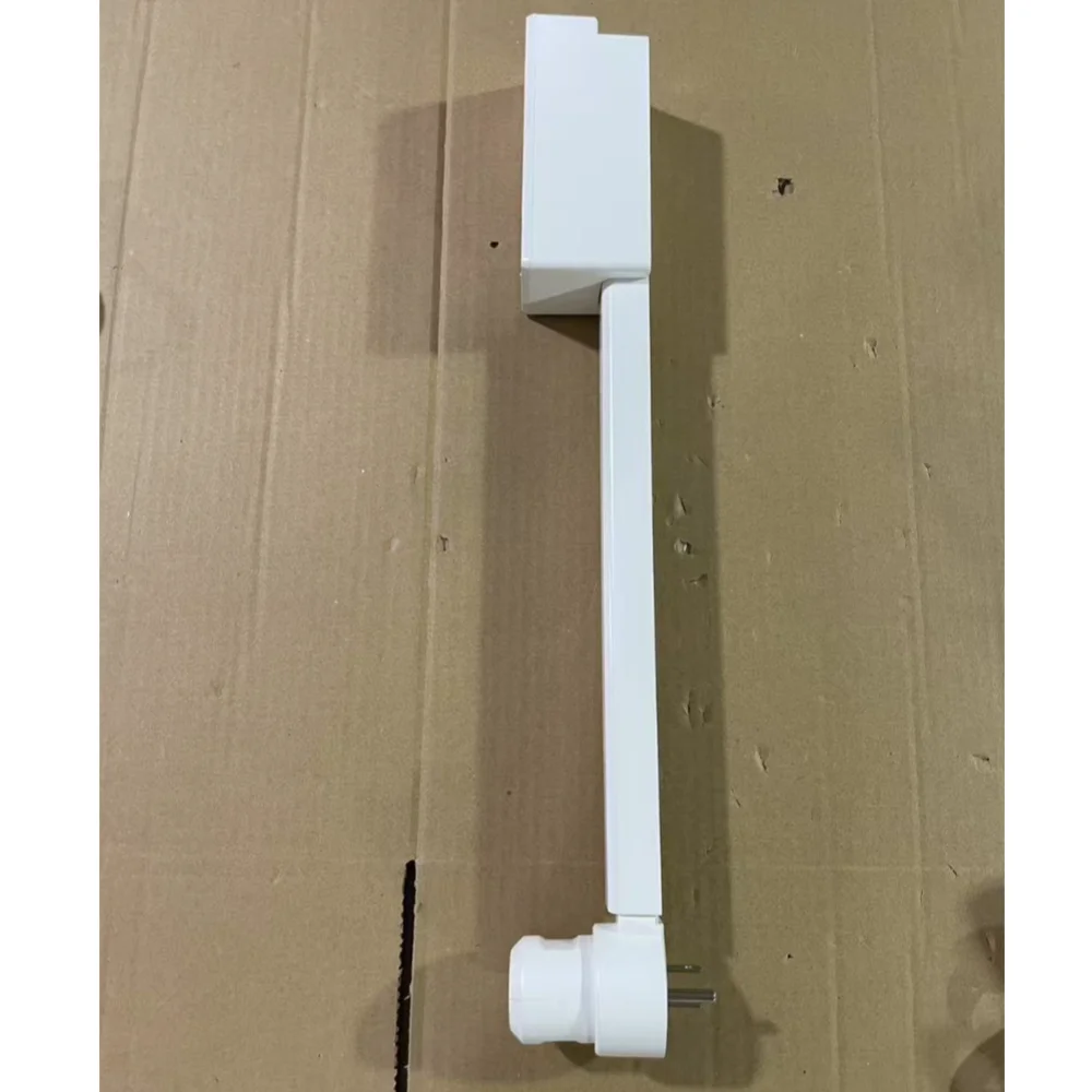 New Rotates 180° Electrical Outlet Extender Adjustable Length White Power Outlets Extender Power Socket Expander for NightStand