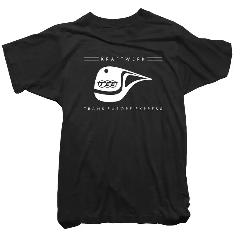 Kraftwerk T Shirt Trans Europe Express Black All Size Fan