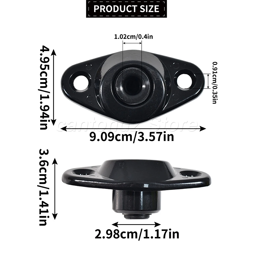 Car Sliding Door Metal Catch Plate Black For VW Transporter T4 1990-2003 Replacement 701843637