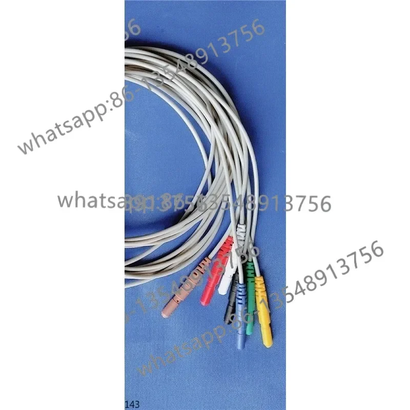 Dynamic 7-lead ECG led wire type D factory direct sales