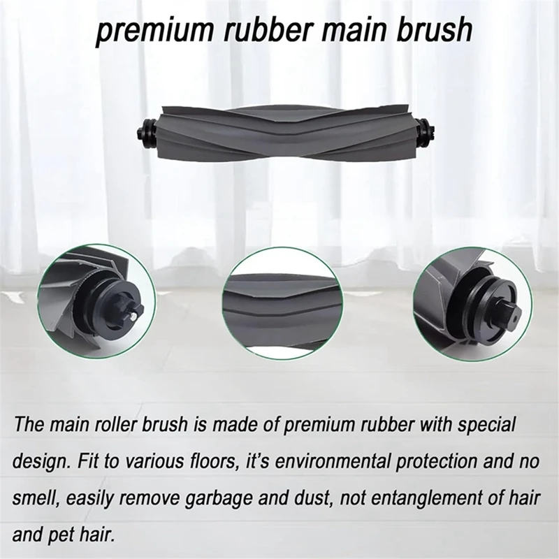 JDZD-For Dreame X40 Ultra / X40 Pro / S30 Pro Ultra جهاز آلي لتنظيف الأتربة فرش جانبية رئيسية مرشحات HEPA ممسحة أكياس الغبار القماشية