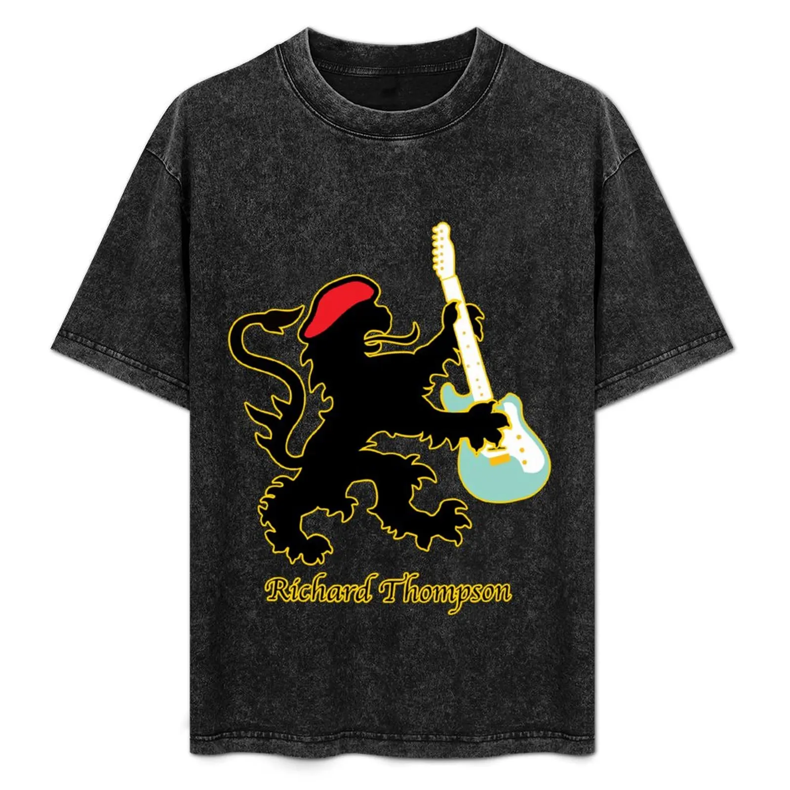 

Richard Thompson T-Shirt Basic Simple Design Short Sleeve Shirt