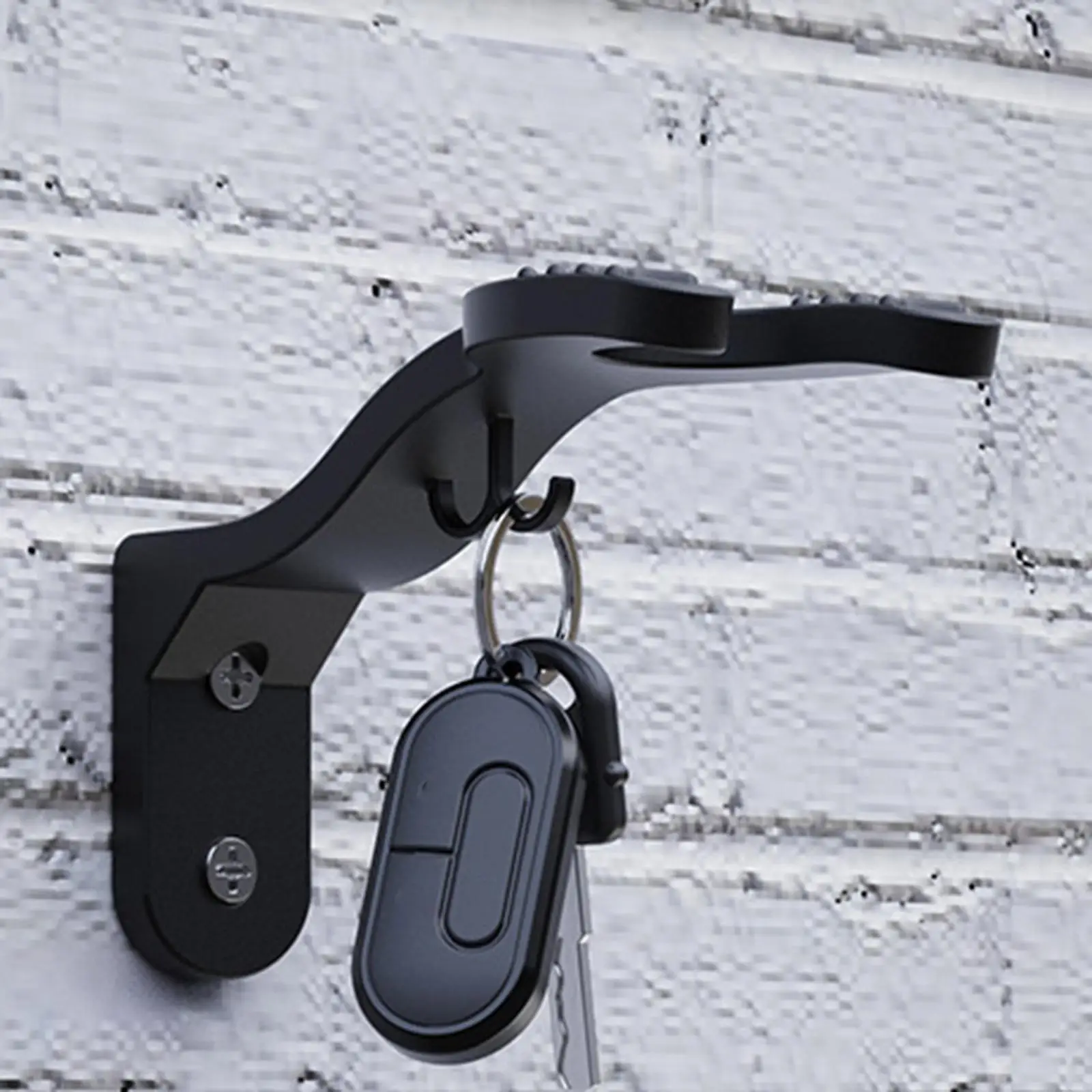 

Motorbike Helmet Holder Wall-mounted Helmet Rack Space Saving Baseball Hat Helmet Holder with Hook for Home Coats Hats