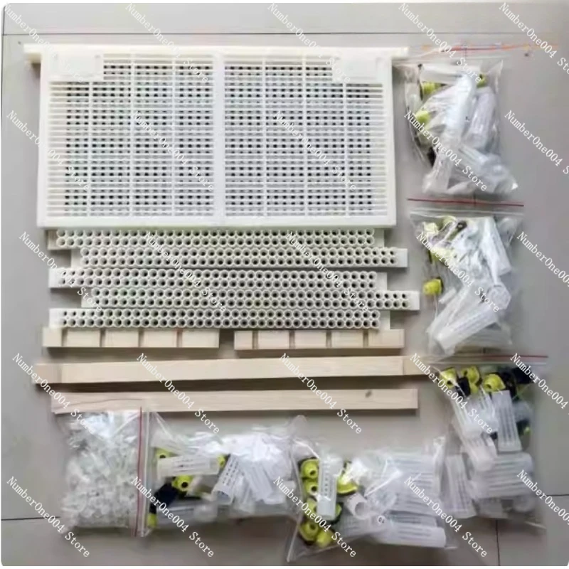 

1 Set Queen Rearing System Bee Larva Cell Cups Frame Cage Royal Jelly Production Equipment Beekeeping Tools Supplies