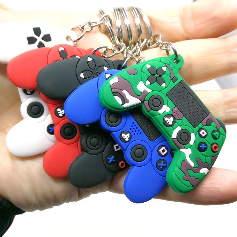 1 pz simpatico portachiavi gamepad controller di gioco portachiavi adatto accessori chiave auto compleanno per bambini Joypad souvenir amici regali