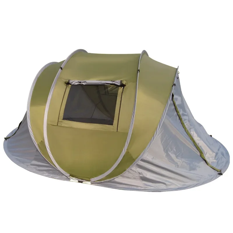 Outdoor camping Automatic  tent Tunnel camping Quick open multi-person tent Rainproof