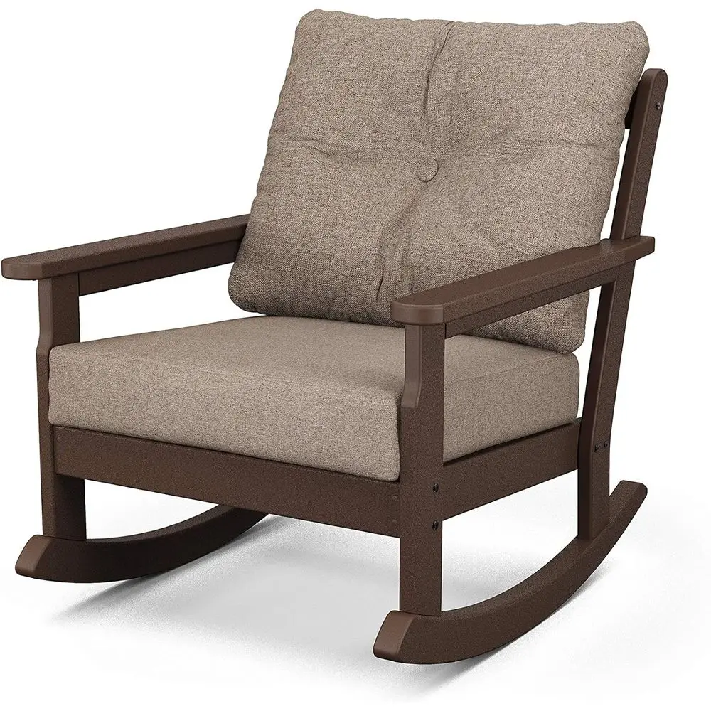 

Vineyard Deep Seating Rocking Chair in Maany/Spiced Burlap