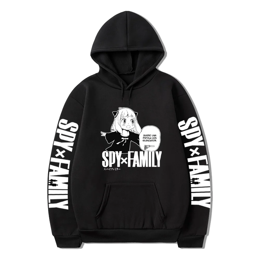 Spy X Family Anime Printed Hoodie Fashion Women's Urban Street Clothing Simple Creative Loose Youth Popular Leisure Sports