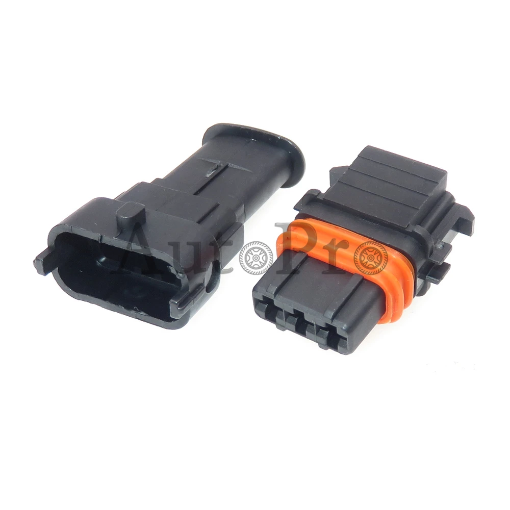 1 Set 3 Hole 368161-1 AC Assembly Car Wiring Terminal Waterproof Socket For Hyundai Idle Motor Intake Pressure Sensor