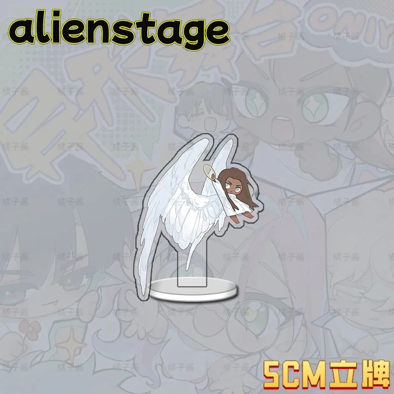 Alienstage alienígena palco cosplay placa periférica estudante mesa quarto alta beleza pequenos acessórios ornamento presente