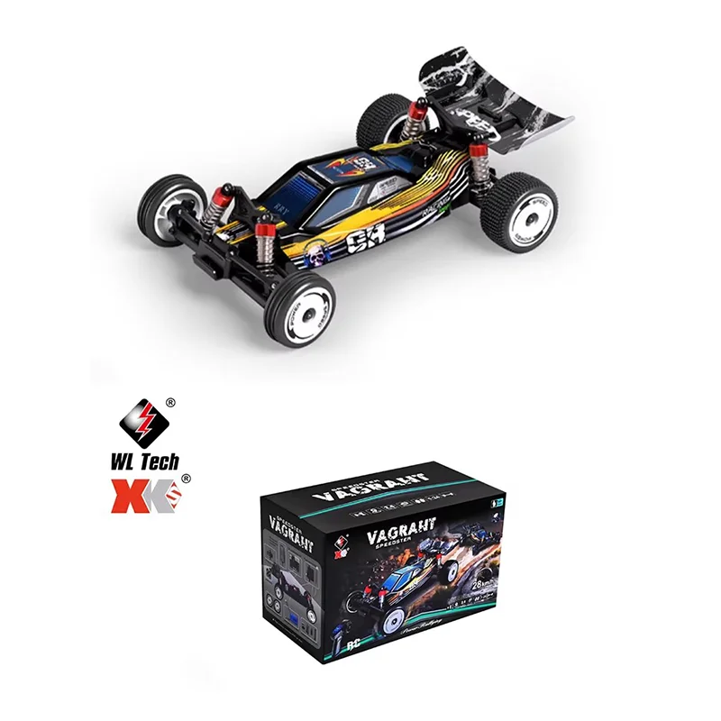 

Wltoys 244016 Высокоскоростной 1:24 электрический конкурентоспособный высокоскоростной игрушечный автомобиль с дистанционным управлением Радиоуправляемая модель Рождественская игрушка