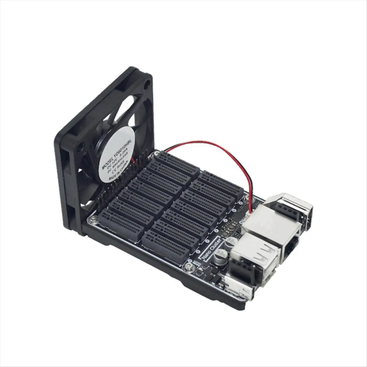 B21B NanoCluster 7x CM4/CM5 Nodes Mini Server Baseboard for Compact Kubernetes K3S AI Homelab for Cluster