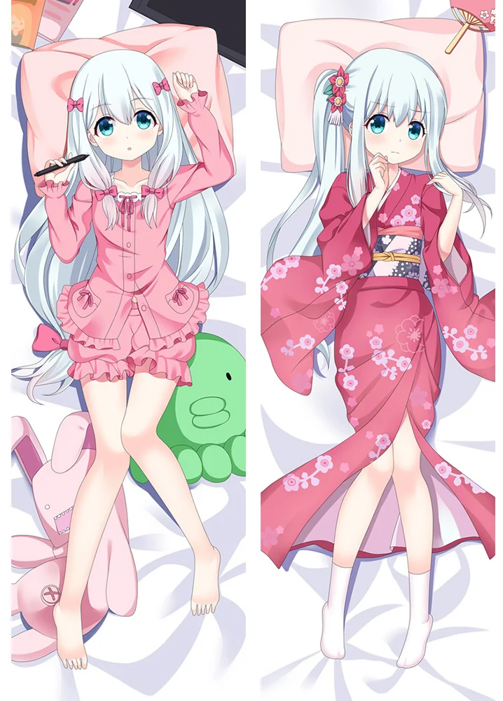 

60*180cm Dakimakura Anime Character Bedding Pillow Case Kawaii Hugging Body Pillow Customize Cushion