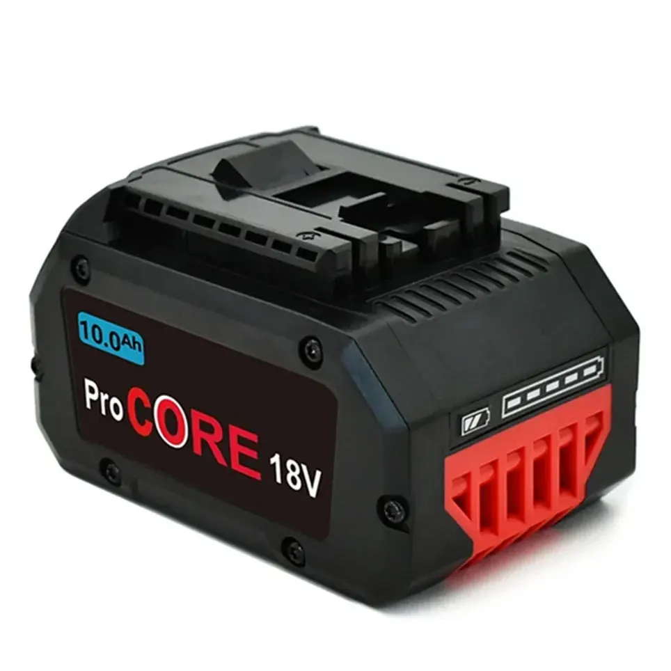 2025 100% nový Pro Core 18V 10,0Ah lithium-iontový akumulátor GBA18V80 pro akumulátorové vrtačky Bosch 18V MAX - náhled 3
