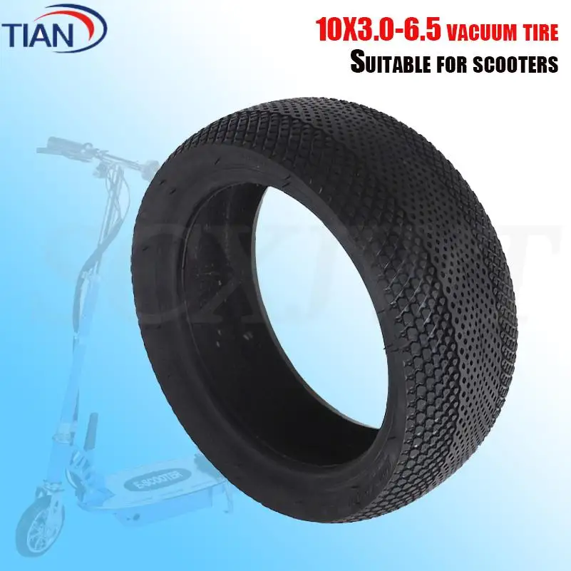 

10 inch 10x3.0-6.5 80/65-6.5 tubeless tires suitable for Ninebot MAX G30 Dualtron 3 Speedway 5 electric scooter conversion parts