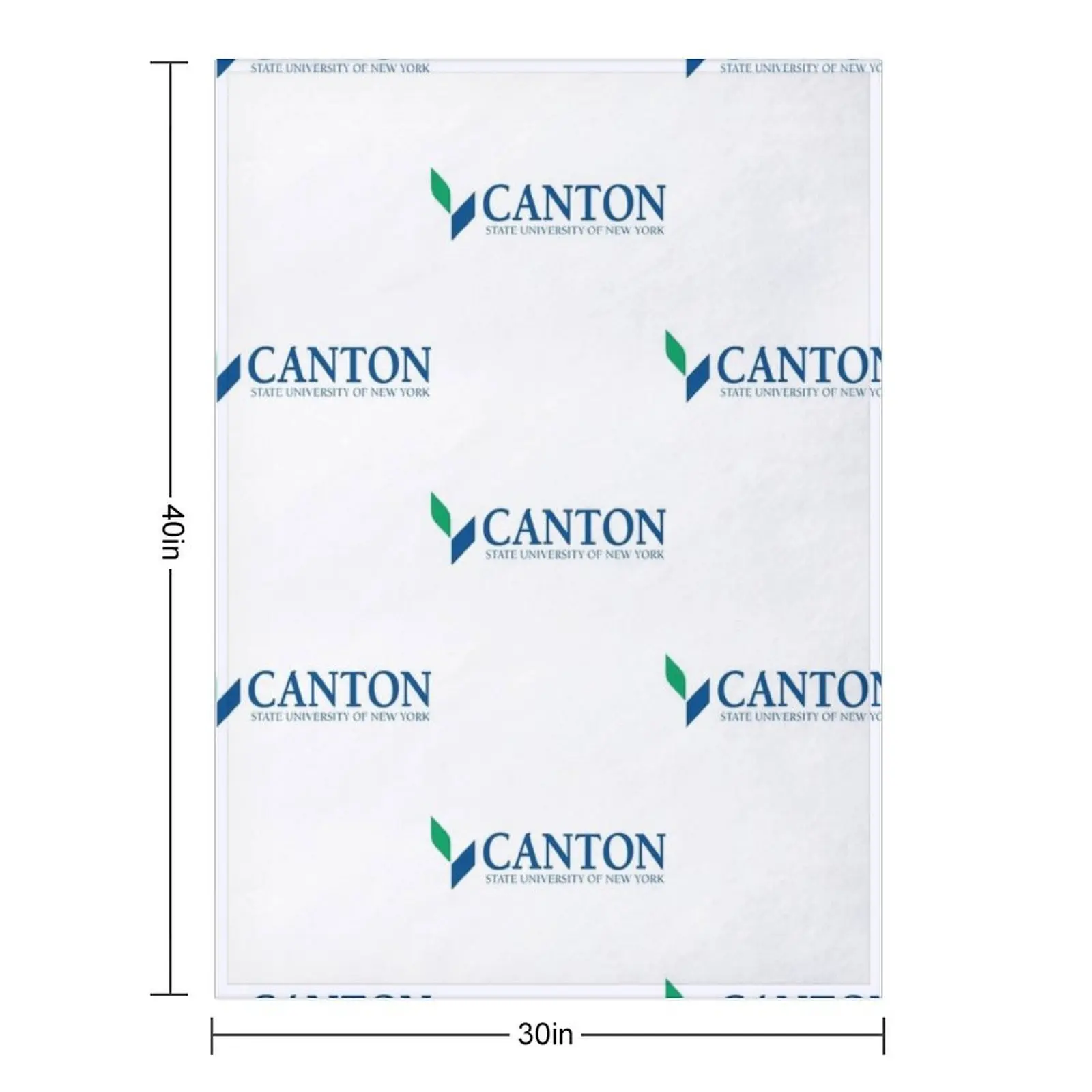 بطانية رمي كانتون من جامعة ولاية نيويورك، ديكورات فاخرة، بطانيات دافئة أنعم #2