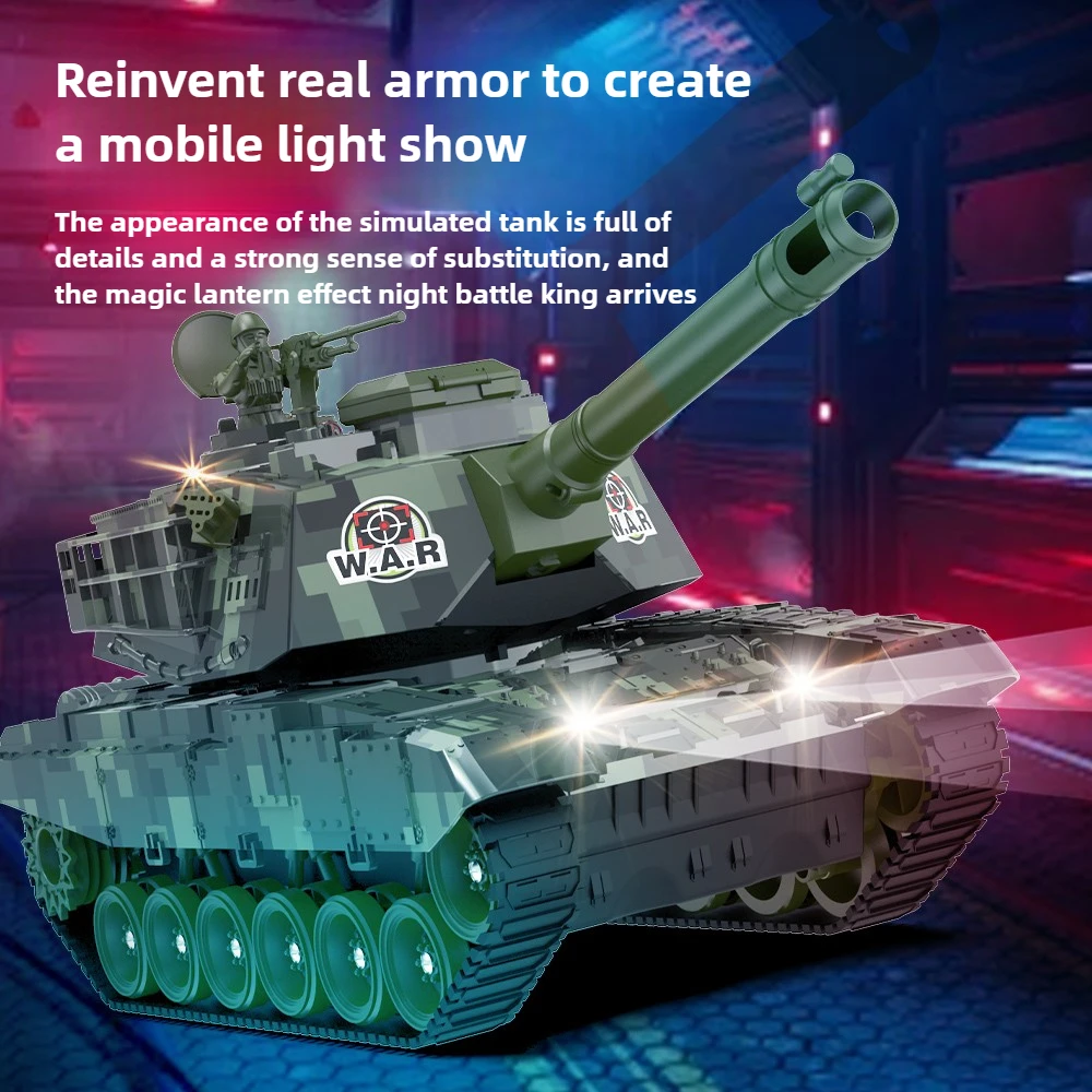 รถถังบังคับวิทยุ JJRC ยิงระเบิดน้ำ รถถังจำลองบังคับวิทยุ รถถังต่อสู้บังคับวิทยุ 2.4G รถบังคับวิทยุไฟฟ้า ของเล่นรถบังคับวิทยุ ของขวัญ