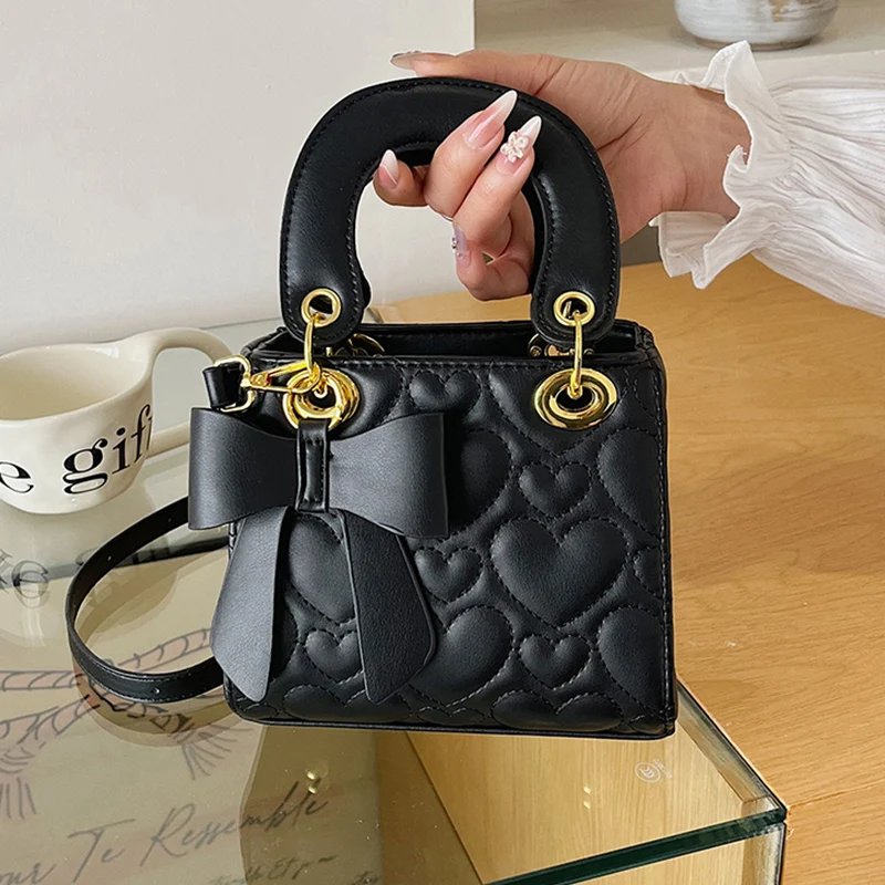 Embossed Women Bag Brand Designer Handbag Purse Quality Leather Shoulder Bag For Women Mini Crossbody Bag Classic Square Bolsos