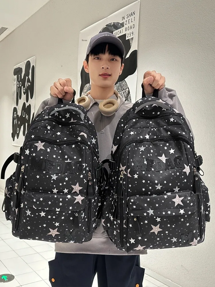 

High Capaci Breathable Pad Ba Support School Bag for Boys And Girls Junior And High School College Students 6 Inch Lapto...