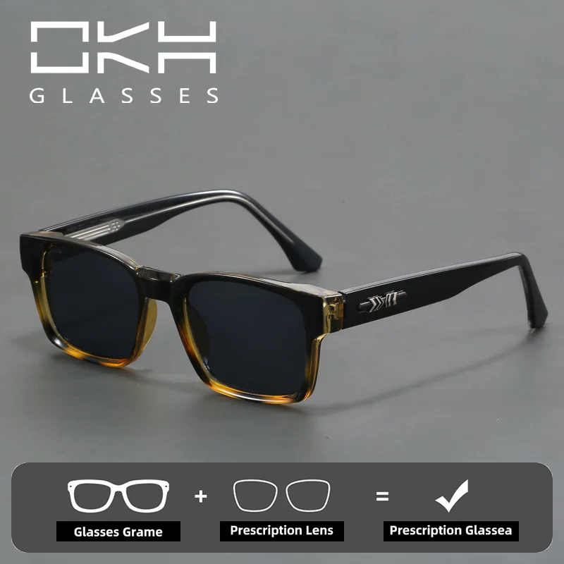 OKH Ultra Light Fashion Sunglasse Blue Light Glasses for Men Glasses Customizable Myopia Sunglasses Prescription Reading Glasses
