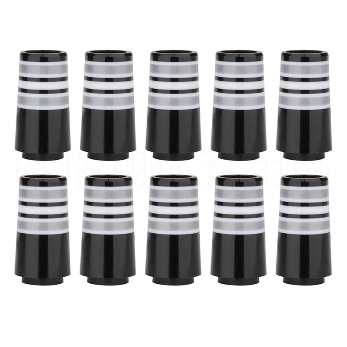 10Pcs Golf Ferrules for 0.355 Tip Irons Shaft Sleeve Golf Iron Club Ferrules Replacement Rich