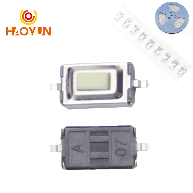 【200-50PCS】3X6X2.5MM pull core light touch patch micro switch 3*6*2.5 patch digital caliper button