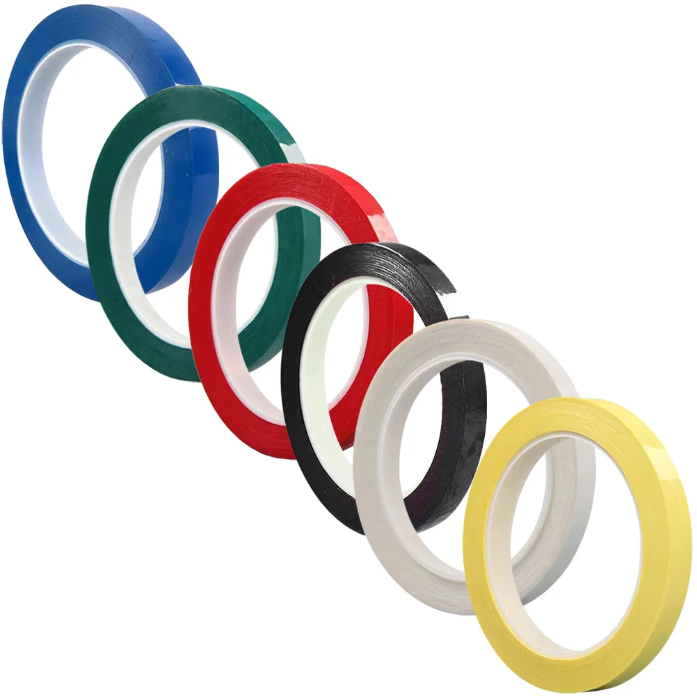 

6pcs Violin Tapes Cello Fingerboard Stickers Note Position Aids PVC Beginner Accessories Colorful Practice Tools