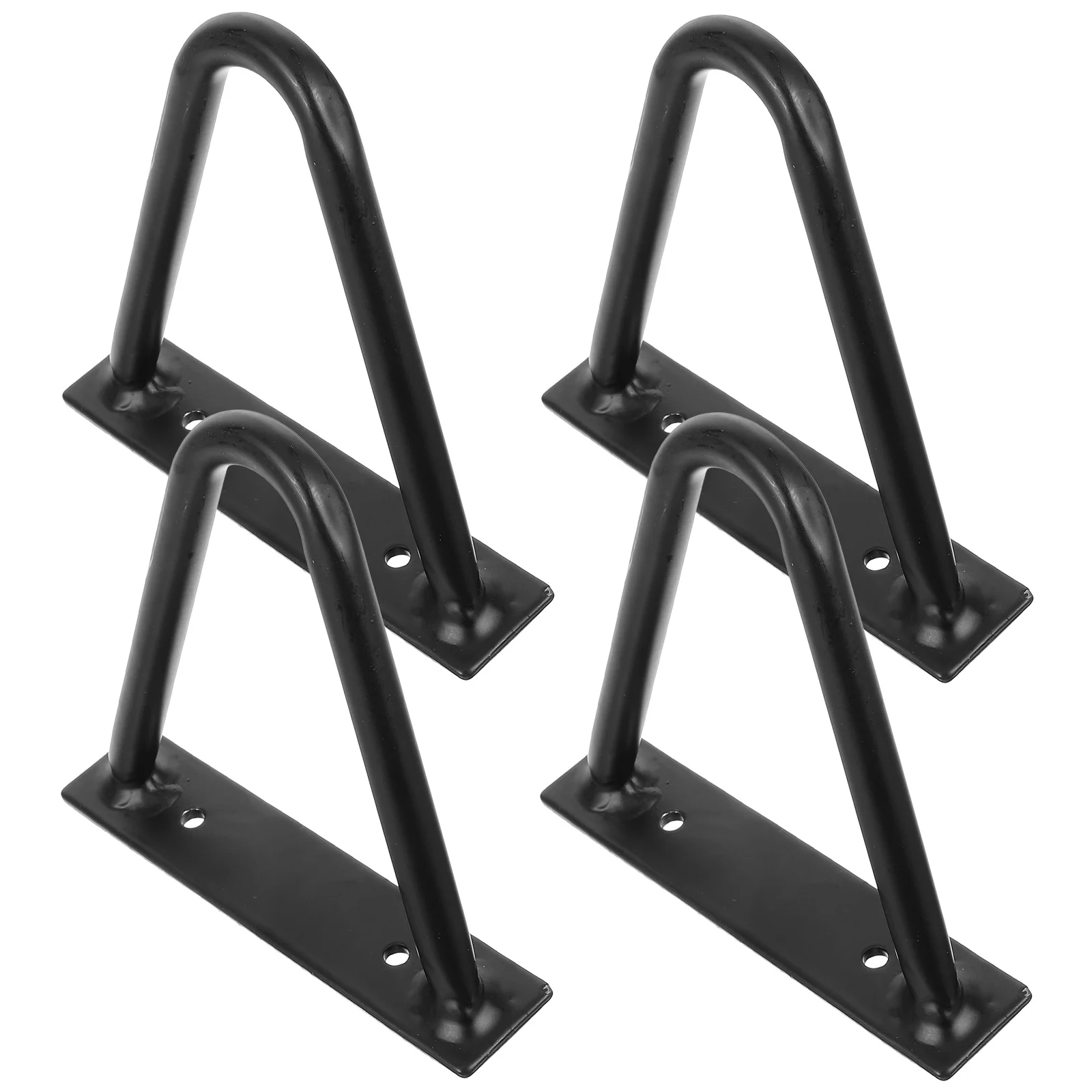 

4pcs Metal Table Hairpin Desk Legs For Coffee Table Night Stand Furniture Legs Replacement Sturdy Durable Easy Install