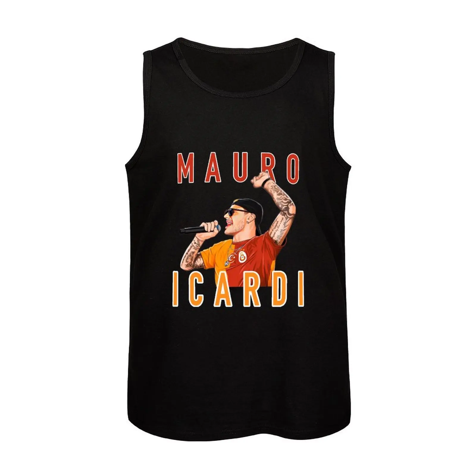 ماورو إيكاردي تانك توب للرجال بلا أكمام تي شيرت رجالي تي شيرت ملابس رياضية للرجال تي شيرت ياباني