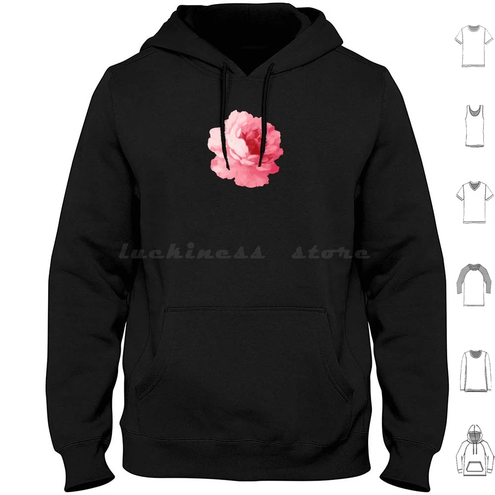 

Flower Pink Peony Hoodies Long Sleeve Flower Flowers Pink Beautiful White Pretty Floral Watercolor Nature Fashion