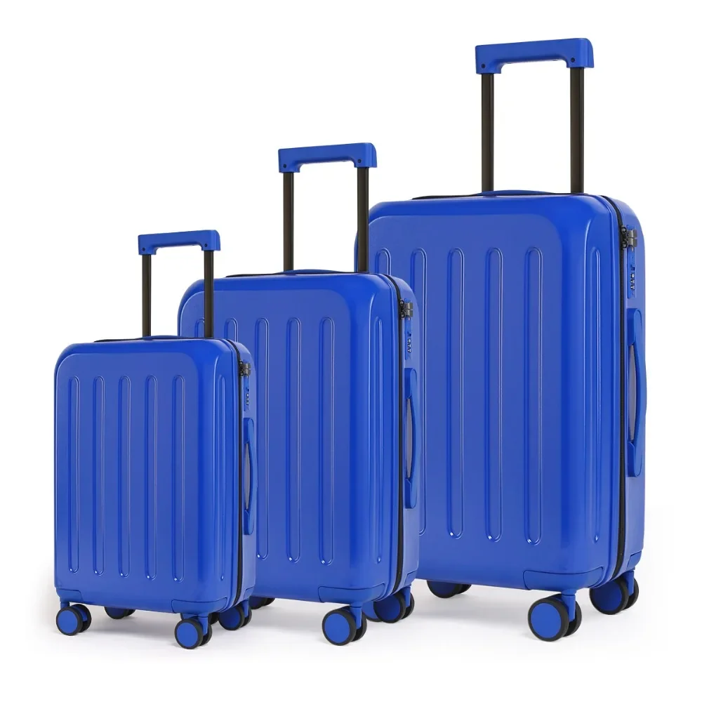 Hot sale simple design ABS trolley carry-on suitcases travelling bags luggage case