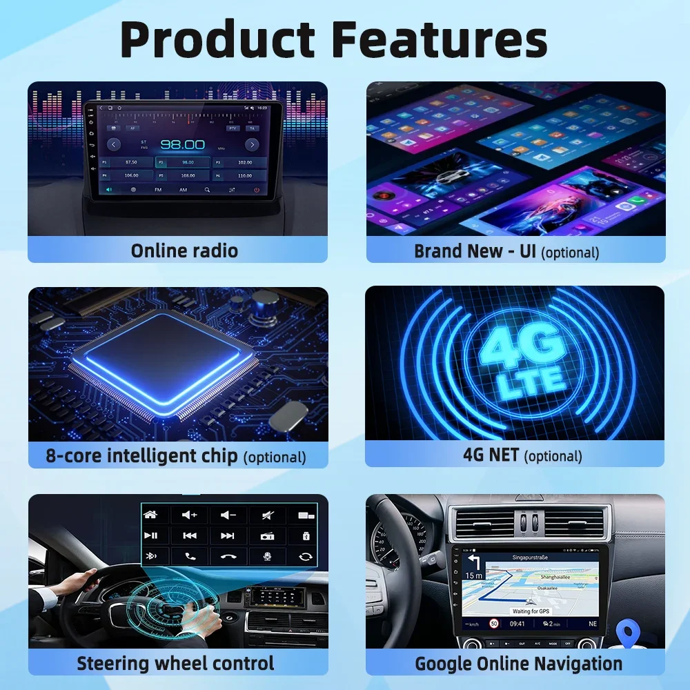 Carplay السيارات لسوزوكي جيمي JB64 JB74 2018 - 2024 راديو السيارة أندرويد سيارة مشغل وسائط متعددة نظام تحديد المواقع والملاحة ستيريو اللمس 2 Din 4G #3