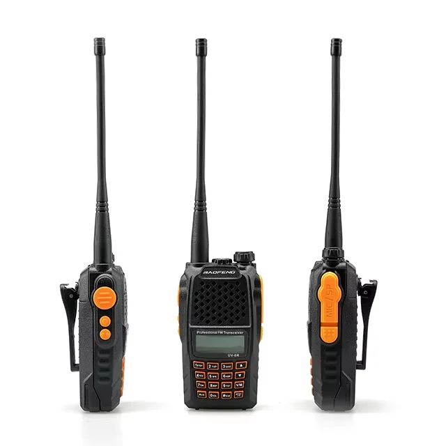 

BAOFENG UV-6R 2-стороннее радио портативное двухдиапазонное радио любительская радиостанция Baofeng