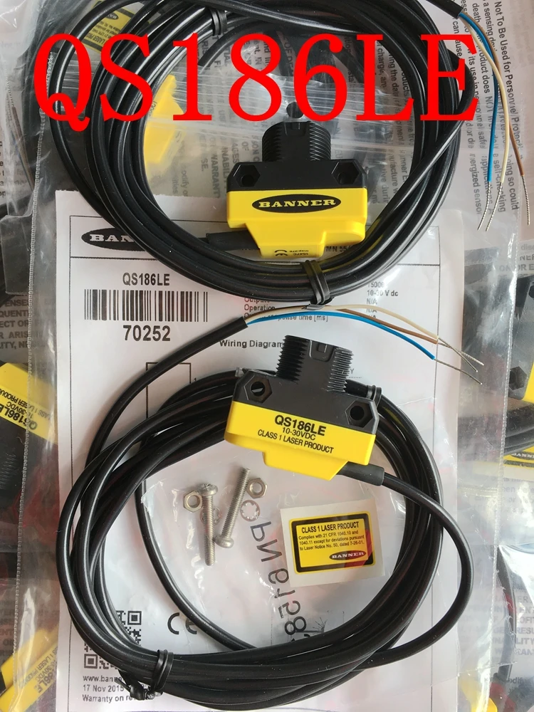 

American BANNERs ultra-e****mical laser transmitter QS186LE QS18VN6R QS18VP6R