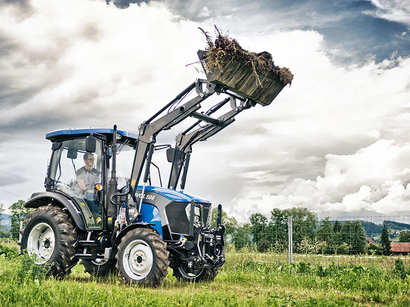 Small 4wd Tractor  Wheel Loader for Backhoe Tractor  End Loader