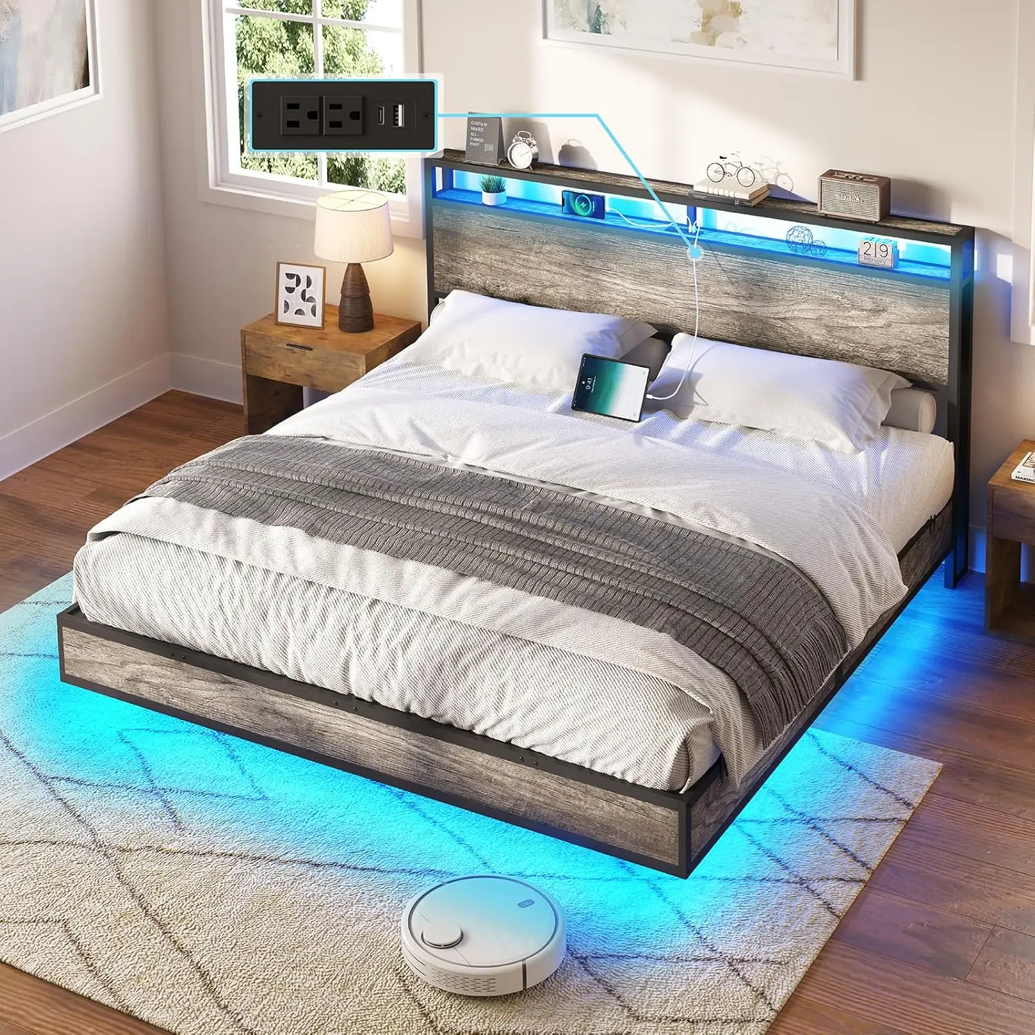 King Ze Floating Be…