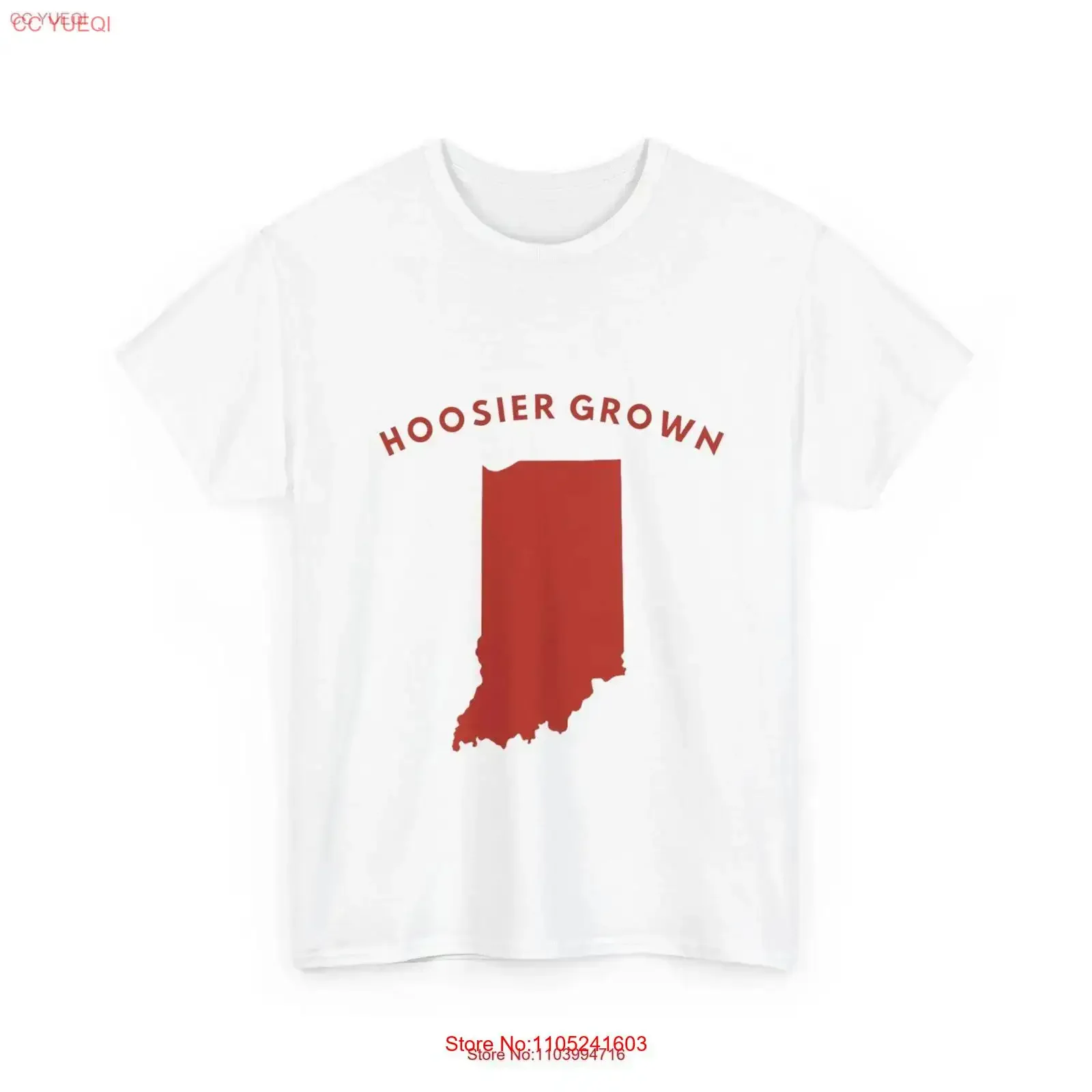 Indiana Hoosier Grown T Shirt Home State Apparel for Men and Women s vintage Washed Casual streetwear fashion